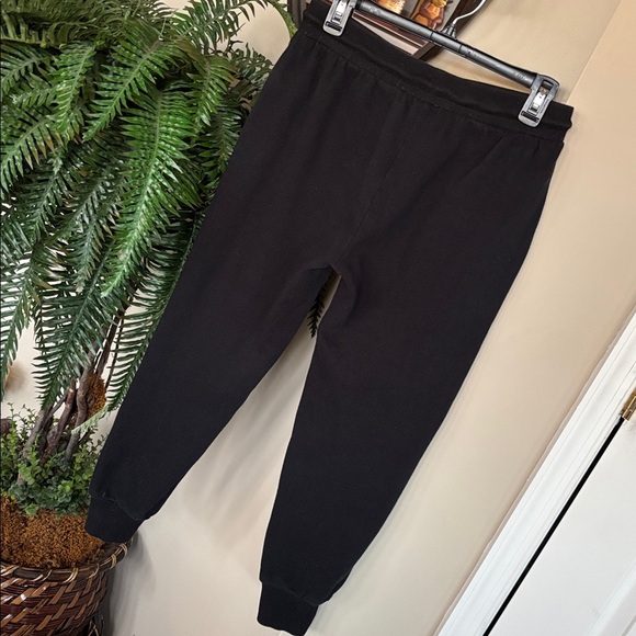 Wizarding World Of Harry Potter Jogger Sweatpants Hogwarts Black & Gold Metallic - Picture 9 of 11